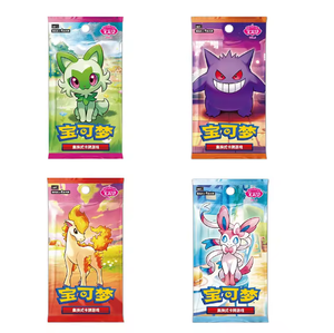 Authentique Rareté Surprise : Boîtes Mystères de Cartes à Collectionner Floragato Pikachu en Chinois Simplifié, Pack Gemmes Vol <span class=keywords><strong>5</strong></span>, Boîte <span class=keywords><strong>Booster</strong></span> Pokémon - Product Image 6