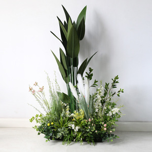 Nouveau design de bonsaï artificiel <span class=keywords><strong>Mini</strong></span> <span class=keywords><strong>palmier</strong></span> Faux plastique plante <span class=keywords><strong>en</strong></span> <span class=keywords><strong>pot</strong></span> pour la décoration de la maison plantes artificielles durables arbres - Product Image 4