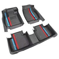 Tapis de sol de voiture entièrement enveloppants en TPE, antidérapants, toutes saisons, faciles à nettoyer, ensemble complet