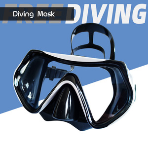 Diving Mask Framed Two <b>Windows</b> 4.0mm Tempered Glass Anti-Fog For Snorkeling Water Sports Adults Universal - Product Image 4