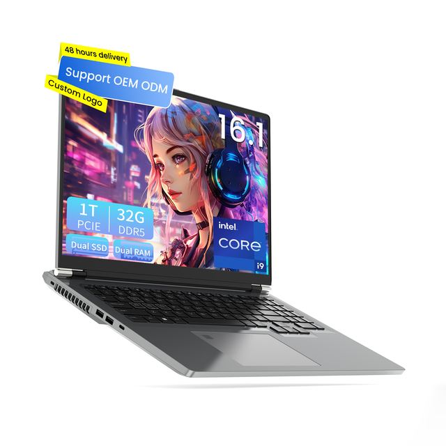 New 16-Inch PC Gaming Laptop Windows 11 Pro Intel 13th Gen Core I9-13900H 16GB RAM 2TB SSD RTX 4060 16:10 IPS 144Hz Display