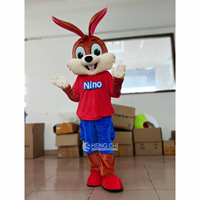 Mascotte personnalisée Shengchi pour adultes et familles, unisexe, en mousse EVA légère et pelucheuse, pour carnaval, fêtes, festival du printemps, Pâques, lapin de Pâques, OEM