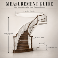 Escalier en colimaçon moderne d'intérieur avec marches en bois de luxe pour maison, villa, usage commercial – Design d'escalier en acier et bois courbé