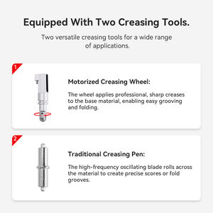 Automatique Numérique ZD350 Plus Traceur Graphique Machine Auto-alimentation Étiquette Feuille Contour Découpe A4 Papier Autocollant Découpe 0.01mm - Product Image 5