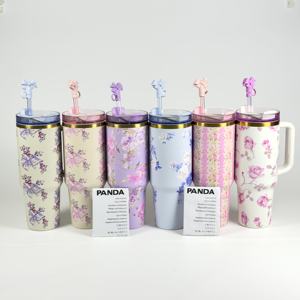 <span class=keywords><strong>Termo</strong></span> de 40 oz con Asa, Vasos de Agua de 1200 ml, Vaso Térmico Aislado para Invierno, Vasos de Agua de Acero Inoxidable con Pajita, Éxito de Ventas en Ama Zon - Product Image 5