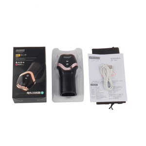 Boîte personnalisée gratuite - Coupe de masturbation électrique Masturbateur masculin à impulsions vibrantes Vagin gland Retard de l'éjaculation Jouets sexuels érotiques - Product Image 6