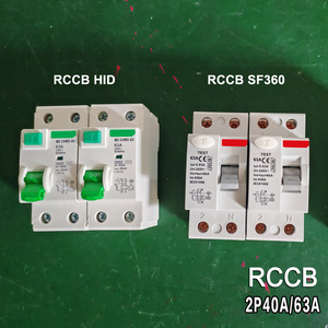 Suministro de fábrica RCCB Protección contra cortocircuitos de sobrecarga en miniatura Dispositivo de corriente residual de CA - Product Image 6