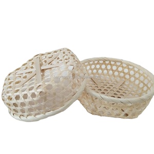 Bamboo <strong>Bread</strong> <strong>Basket</strong> Hexagon <strong>Basket</strong> Woven Bamboo Food <strong>Basket</strong> - Product Image 2