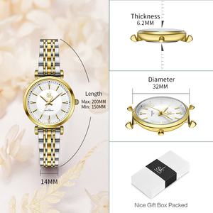 <span class=keywords><strong>Orologi</strong></span> da polso da <span class=keywords><strong>donna</strong></span> in oro impermeabile da <span class=keywords><strong>donna</strong></span> <span class=keywords><strong>modelli</strong></span> caldi all'ingrosso <span class=keywords><strong>orologi</strong></span> classici di moda in acciaio inossidabile - Product Image 2