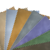 Cuir PU thermique écologique Rista, effet de changement de couleur par brûlage à chaud, support non tissé, épaisseur 0,6 mm/0,7 mm pour couvertures de livres