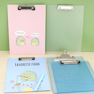Yuzmei nhựa A4 A5 thư mục tập tin clipboard bằng văn bản Pad clipboard thư mục tập tin giấy bảng vẽ tùy chỉnh clipboard tập tin hardboard - Product Image 2