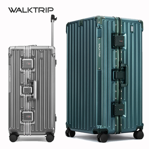 New Arrival Luxury Durable PC Waterproof Carry-on Luggage <strong>Suitcase</strong> Combination Lock <strong>Light</strong> <strong>Weight</strong> 8-Wheel Trolley Polyester - Product Image 1