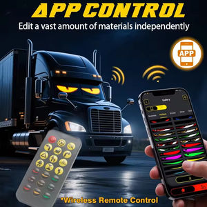 Encendedor de Cigarrillos Programable con Control por Aplicación para Ventana de Coche, Resistente al Agua IP65, 12V, Certificado CE, Panel LED RGB, Iluminación Interior - Product Image 3