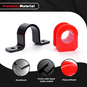 K80201 Front Sway Bar Bushing 32Mm Polyurethane <b>Split</b> Back For Ford F250 F550 99 06 - Product Image 2