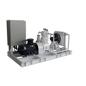 Compresor industrial de sulfuro de hidrógeno de alta presión, montado sobre patines, de servicio pesado, de conexión directa, refrigerado por agua, tipo pistón - Product Image 1