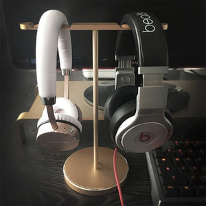 <span class=keywords><strong>Support</strong></span> pour <span class=keywords><strong>casque</strong></span> d'écoute en alliage d'aluminium à base lourde solide <span class=keywords><strong>support</strong></span> de <span class=keywords><strong>casque</strong></span> de jeu supra-auriculaire avec cintre d'affichage de bureau accessoires pour <span class=keywords><strong>casque</strong></span> d'écoute - Product Image 6