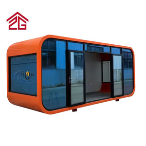 Apple Cabin Pod Container House Modern Outdoor Popular Casa prefabricada Casa <span class=keywords><strong>de</strong></span> trabajo móvil Oficina 10ft 20ft Allstar 3 años - Product Image 1