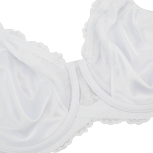 Soutiens-gorge Confortables en Tissu Satiné Haut de Gamme, Lingerie Respirante en Dentelle Tricotée Gothique, Sous-vêtements Féminins, Tailles 75B-100F Disponibles, Fournisseur pour Boutiques, Soutiens-gorge Grande Taille - Product Image 6