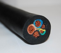Câble de pompe submersible plat 2,5 mm 6 mm 4 mm, prix d'usine, câble submersible pour puits profond à 3 conducteurs