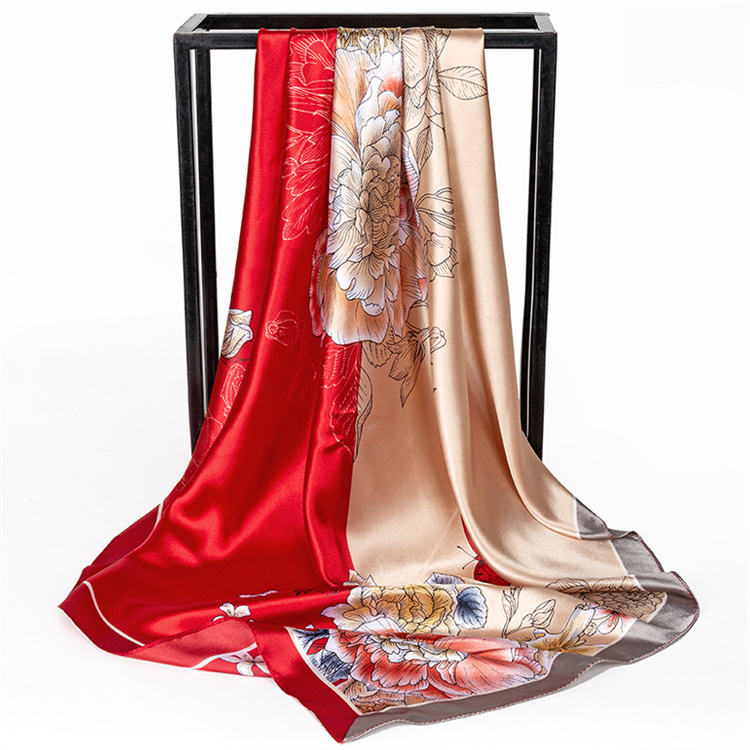 Sciarpe di seta stampate da donna per uomo personalizzate firmate