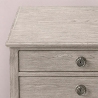 Tables de chevet modernes de luxe avec 3 tiroirs en chêne massif, meubles de chambre à coucher