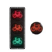 Feu de signalisation LED personnalisable pour véhicules non motorisés, haute compatibilité, signalisation routière pour vélos pour système de signalisation routière existant
