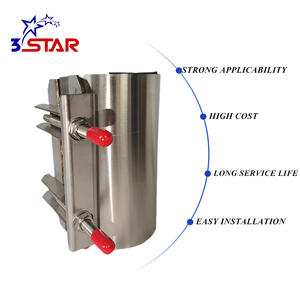 Klem Perbaikan Kebocoran Pipa SS 304 Quick Coupling Klem Perbaikan Pipa Baja Tahan Karat - Product Image 4