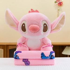 Nuevo Juguete de Peluche de Dibujos Animados, Stitch con Manta, Oso de Peluche, Manta Súper Suave para Niños, Almohada para el Día de San Valentín - Product Image 4