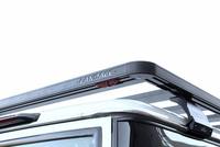Barre transversale plate en alliage d'aluminium pour fixation de gouttière de pluie LC76, barre de toit pour Land Cruiser série 70, accessoires de toit pour véhicules tout-terrain