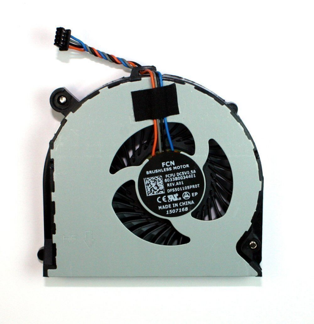 New CPU Cooling Fan 3Pin 5V Alloy Bearing for ProBook 738685-001 645 G1 650 G1 655 G1 640 G1 Laptop