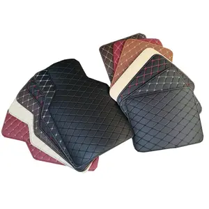 High quality Waterproof Quilted Embroidered 4 Pieces Universal Car Mat custom car floor mats