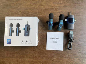 K1 3-en-1 Micrófono profesional Micrófono inteligente sobre la oreja Reducción de ruido para cámaras SLR <span class=keywords><strong>Android</strong></span> <span class=keywords><strong>Vlogging</strong></span> Microfono - Product Image 4