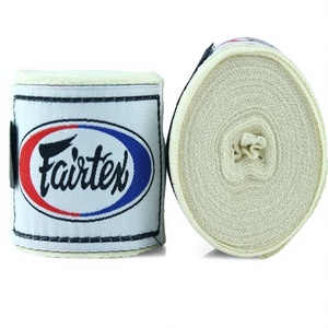 ผ้าพันมือ Fairtex พรีเมียม ผ้าฝ้ายยืดหยุ่น ป้องกันข้อมือ สำหรับชกมวย มวยไทย MMA - Product Image 1