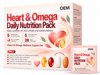 Pack Nutrition Quotidienne Omega CoQ10 Vitamine D3 Marque Blanche – Fabricant OEM ODM Formule Personnalisée