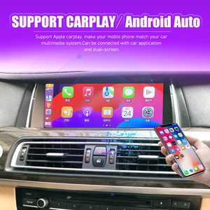256GB แอนดรอยด์13ระบบนำทาง GPS 4G LTE วิทยุติดรถยนต์ LHD ไร้สายสำหรับ BMW 7ชุด F01 F02 2009-2012 2013-2015 - Product Image 1