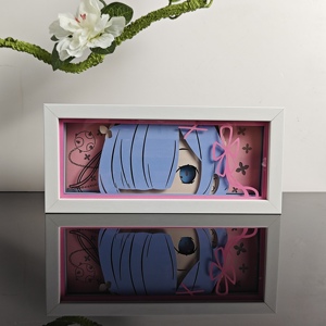 Lampe <span class=keywords><strong>de</strong></span> nuit 3D Anime, entrepôt américain, lampe en sculpture <span class=keywords><strong>de</strong></span> papier 3D, processus d'impression UV, décoration <span class=keywords><strong>de</strong></span> la maison, cadeau, expédition sous 3 jours - Product Image 3