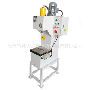 เครื่องอัดไฮดรอลิกแบบตั้งโต๊ะ Fenglitong รุ่นเสาเดี่ยวสำหรับขึ้นรูปผง - Product Image 4