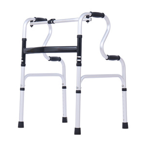 Adjustable Aluminum Alloy <b>Walker</b> For <b>Elderly</b> Rehabilitation Support Aid With Height Adjustment Feature - Product Image 1