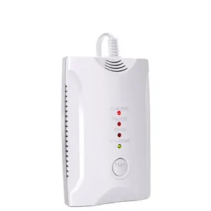 12v 220v ac power wall ceiling mounted ce approved domestic home alarm co and lpg gas leakage detector