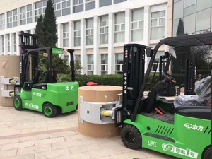 Chariot élévateur électrique à batterie au lithium <span class=keywords><strong>EP</strong></span> 3.5T, robuste, haute capacité, avec éclairage avant CPD35L1 - Product Image 6