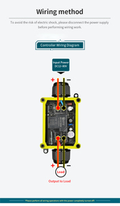 12V-80V DC 10A yêu cầu phổ Relay Receiver không dây điều khiển từ xa 1CH không thấm nước chuyển đổi điều khiển cho nhà để xe - Product Image 4