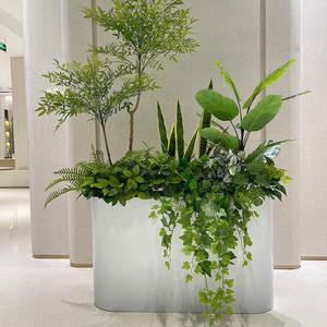 Plante verte artificielle haute simulation : Tortue de mer, Palmier Areca, Nandina courante, pour jardinière paysagère - Étanche, Décoration Saint-Valentin et Pâques - Product Image 4