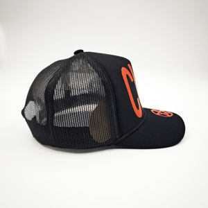 Casquette de baseball personnalisée de haute qualité fabriquée en Chine, 5 panneaux, logo brodé 3D, protection solaire, visière incurvée, impression par sublimation - Product Image 6