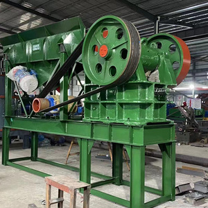 Văn phòng phẩm loại Tiger của miệng máy nghiền đá đi màu xanh lá cây hàm Máy Nghiền Vàng khai thác mỏ máy nghiền đá động cơ diesel 15-40t/h - Product Image 2