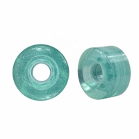 Roues de patins à roulettes quad LED de 62 mm et 65 mm avec lumière clignotante lumineuse, dureté 83A pour chaussures à roulettes, patinage en plein air