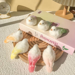Jouet anti-stress Taba Squishy Oiseau, mignon à presser en TPR, unisexe, pour enfants de 8 à 14 ans et plus, vente chaude, Kawaii, Pâques, pelucheux, coquille, Fidget Mochi - Product Image 4