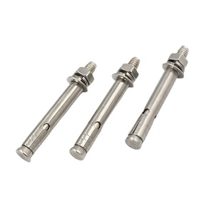 Perno de Expansión de Acero Inoxidable 201 M6x60mm con Cabeza Hexagonal y Tuercas para Fijación en Concreto - Product Image 1