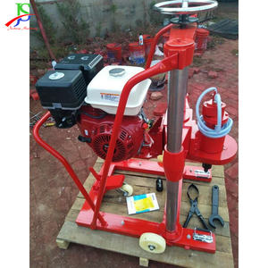 5 chevaux Construction Site Béton Forage Noyau Machine Double-colonne Route Charbon Rock Équipement D'échantillonnage Professionnel - Product Image 2