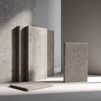 Panneau acoustique en fibre de polyester, panneau insonorisant pour mur, plafond, décoration intérieure