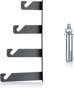 Sistema di Supporto per Sfondo Fotografico a 4 Rulli con Montaggio a <span class=keywords><strong>Parete</strong></span>, 2 Ganci Pieghevoli, 8 Barre Espandibili, 4 Catene - Product Image 5